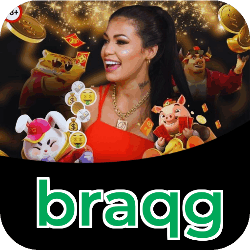 Interface do aplicativo braqg mostrando jogos disponíveis no iOS e Android